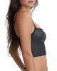 Skarlett Blue Skarlett Blue Late Night Cropped Faux Leather Camisole - 3
