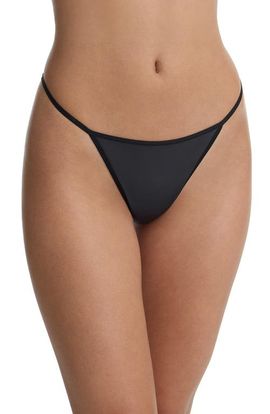 Skarlett Blue Skarlett Blue Late Night Faux Leather G-String Thong