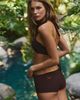 Skatie Skatie Cher Smocked Halter Bikini Top - 3