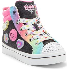 SKECHERS SKECHERS Kids' Twi-Lites 2.0 Bit of Happiness High Top Sneaker