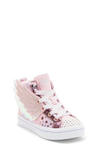 SKECHERS SKECHERS Kids' Twi-Lites 2.0 Light-Up High Top Sneaker
