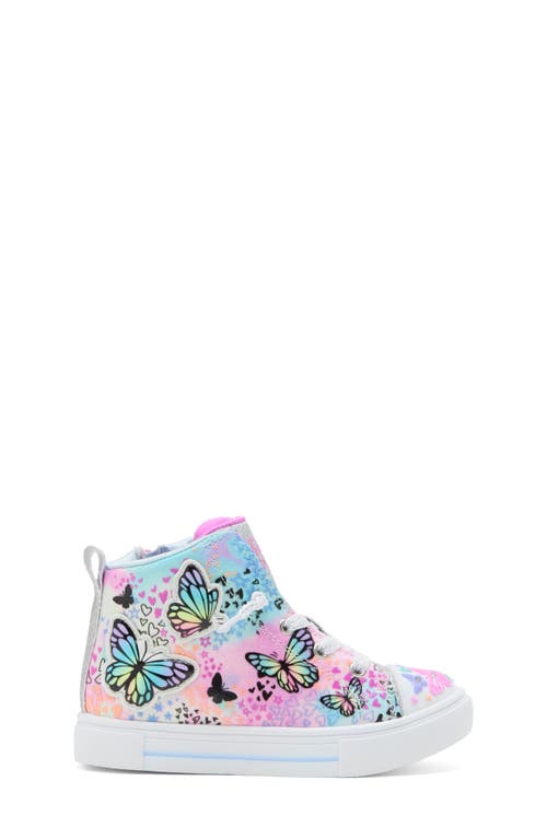 SKECHERS SKECHERS Kids' Twinkle Toes Twinkle Sparks Flutter Daydream High Top Sneaker