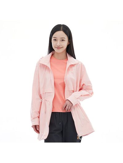 Skechers [SKECHERS] Women's Woven Long Length Jacket (SL3WJCFS011)