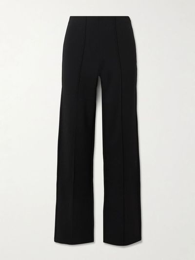 SKIMS Baselayers Mid-Rise Cropped Kick Flare Pants - Obsidian