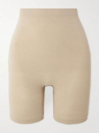 SKIMS Seamless Sculpt Mid Thigh shorts - Clay