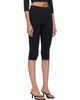 SKIMS SKIMS Black Refined Knit Capri Leggings - 2