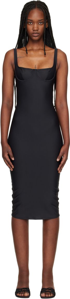 SKIMS - Women's Soft Lounge Long-Sleeve Keyhole Dress SKIMS - Women's Soft Lounge Long-Sleeve Keyhole Dress