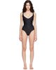 SKIMS SKIMS Black SKIMS Body Unlined Plunge Thong Bodysuit - 1