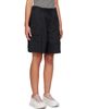 SKIMS SKIMS Black Woven Cotton Oversized Cargo Shorts - 2