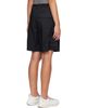 SKIMS SKIMS Black Woven Cotton Oversized Cargo Shorts - 3