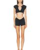 SKIMS SKIMS Cotton Jersey Coverups Plunge Twist Top - 4