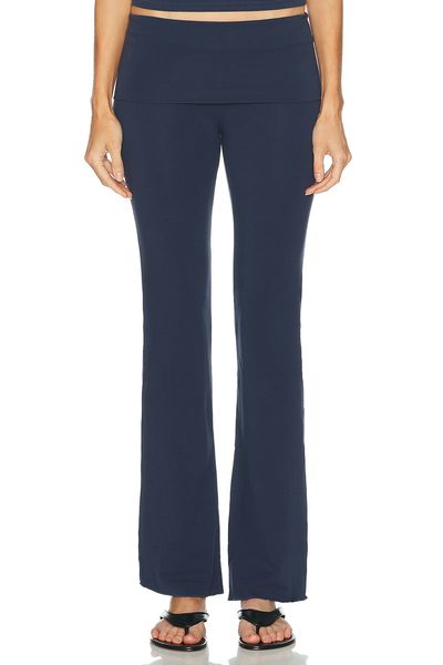 SKIMS SKIMS Cotton Jersey Folover Pant