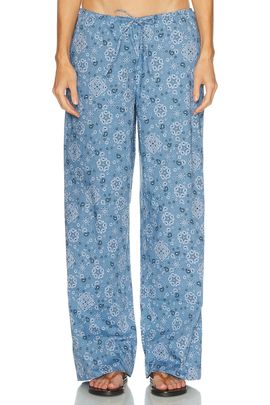 SKIMS SKIMS Cotton Poplin Pant