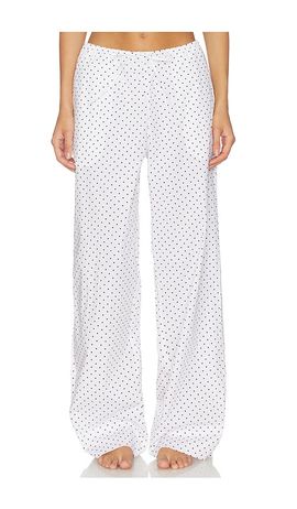 SKIMS SKIMS Cotton Poplin Sleep Drawstring Pant