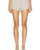 SKIMS SKIMS Cotton Rib Loose Boxer Short - 1