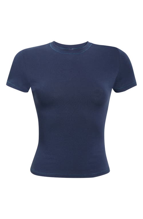 SKIMS SKIMS Crop Cotton Blend T-Shirt