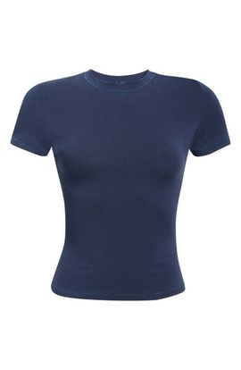 SKIMS SKIMS Crop Cotton Blend T-Shirt
