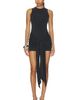 SKIMS SKIMS Cupro Jersey Wrap Mini Dress - 1