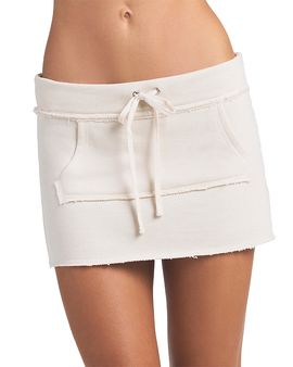 Skims Skims Drapey French Terry Mini Skirt