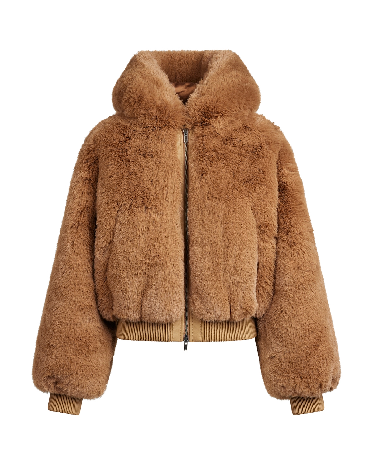 Skims - Faux Fur Zip Up Jacket
