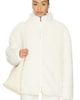 SKIMS SKIMS Faux Fur Zip Up Mock Neck Jacket - 2