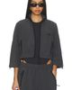 SKIMS SKIMS Fleece Lounge Shrunken Zip Up - 1