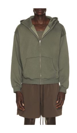 SKIMS SKIMS Fleece Lounge Zip Up Hoodie