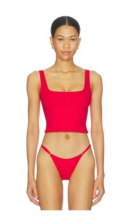 SKIMS SKIMS Iconic Swim Tank Bikini Top