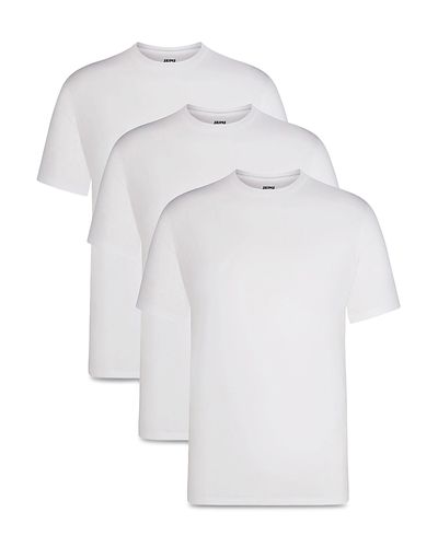 Skims Skims Light Crewneck T-Shirt, Pack of 3