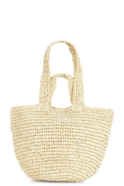 SKIMS SKIMS Mini Tote Raffia Bag