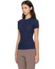 SKIMS SKIMS Navy Fits Everybody Logo Short Sleeve T-shirt - 4