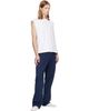 SKIMS SKIMS Navy Fleece Lounge Classic Straight Leg Sweatpants - 4