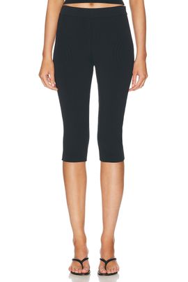 SKIMS SKIMS Refined Knit High Waist Capri Legging