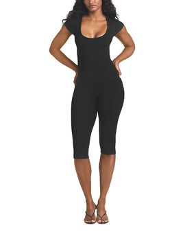 Skims Skims Refined Knit High Wast Capri Pants