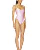 SKIMS SKIMS Satin Swim Smocked Low Back One Piece - 2