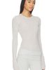 SKIMS SKIMS Sheer Cashmere Long Sleeve Tee - 2