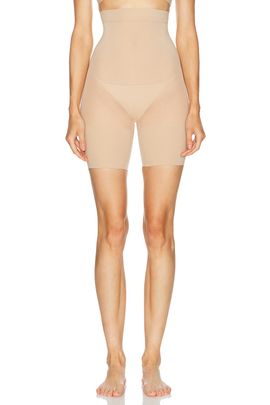 SKIMS SKIMS Sheer Seamless High Waisted Mid Thigh Short
