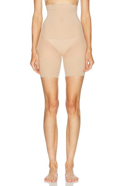 SKIMS SKIMS Sheer Seamless High Waisted Mid Thigh Short