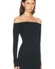 SKIMS SKIMS Smooth Layers Long Sleeve Off The Shoulder Top - 2