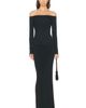 SKIMS SKIMS Smooth Layers Long Sleeve Off The Shoulder Top - 4