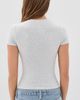 SKIMS SKIMS T-Shirt Light Heather Grey - 3