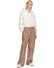 SKIMS SKIMS Tan Woven Cotton Oversized Straight Leg Lounge Pants - 4