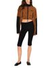 Skims Skims Teddy Funnel Neck Cropped Jacket - 5