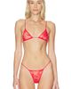SKIMS SKIMS Ultra Fine Lace Micro Triangle Bralette - 1