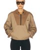 SKIMS SKIMS Woven Cotton Half Zip Jacket - 1