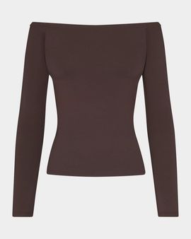 SKIMS Smooth Layers Off-Shoulder Top