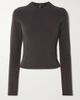 SKIMS Stretch-cotton jersey T-shirt - Iron - 1