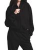 SKIMS Women's Cotton Fleece Zip-Up Hoodie - 3