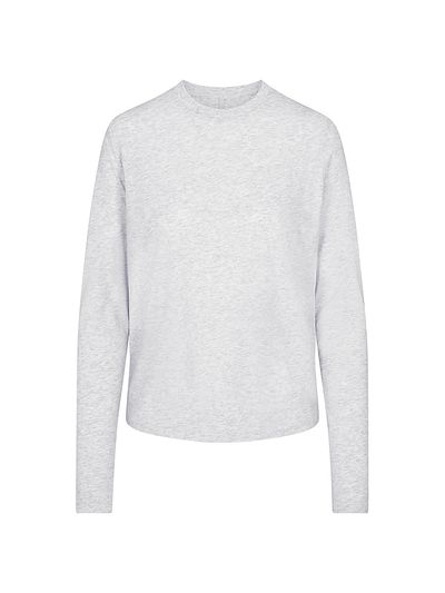 SKIMS Women's Relaxed Tees Long-Sleeve T-Shirt