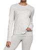 SKIMS Women's Relaxed Tees Long-Sleeve T-Shirt - 3